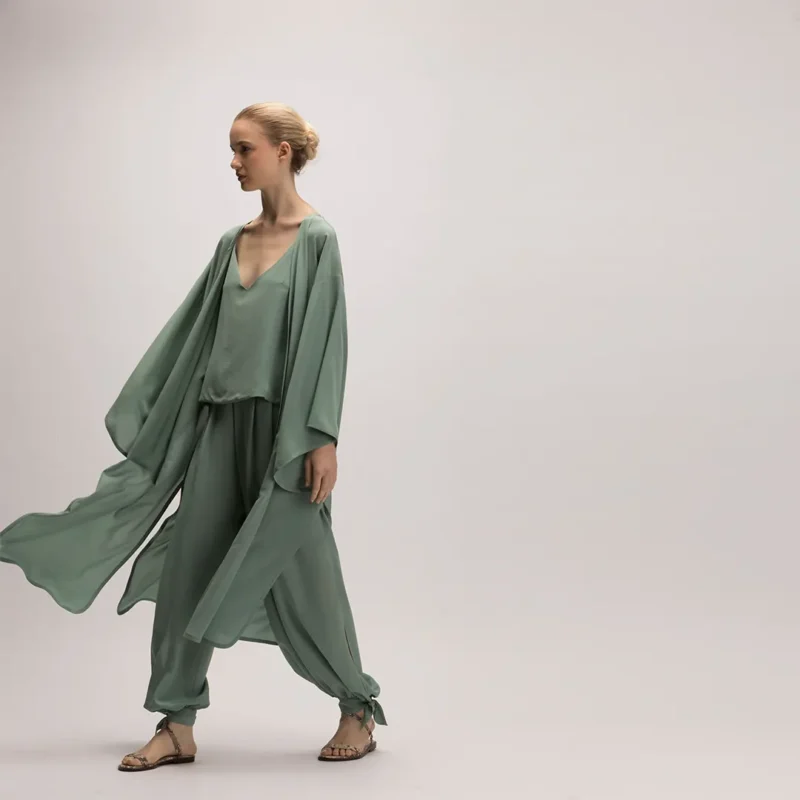 KIMONO PAPOULA EM SEDA - Image 13