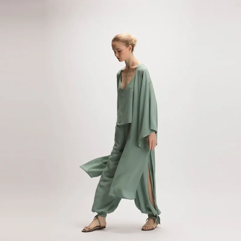 KIMONO PAPOULA EM SEDA - Image 14